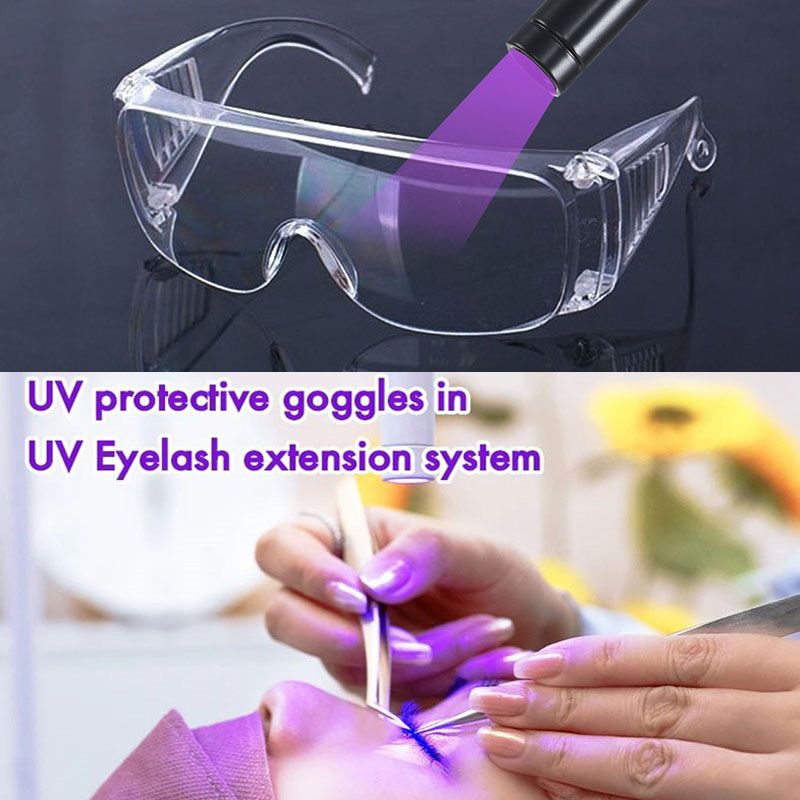 Eyelash Extension With Glasses - Kacamata pelindung UV untuk bulu mata