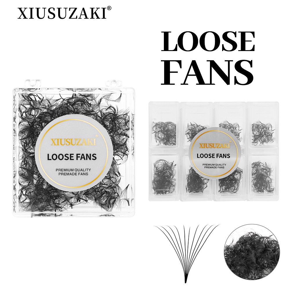 Eyelash Extension Medium - XIUSUZAKI ekstensi bulu mata kipas longgar,