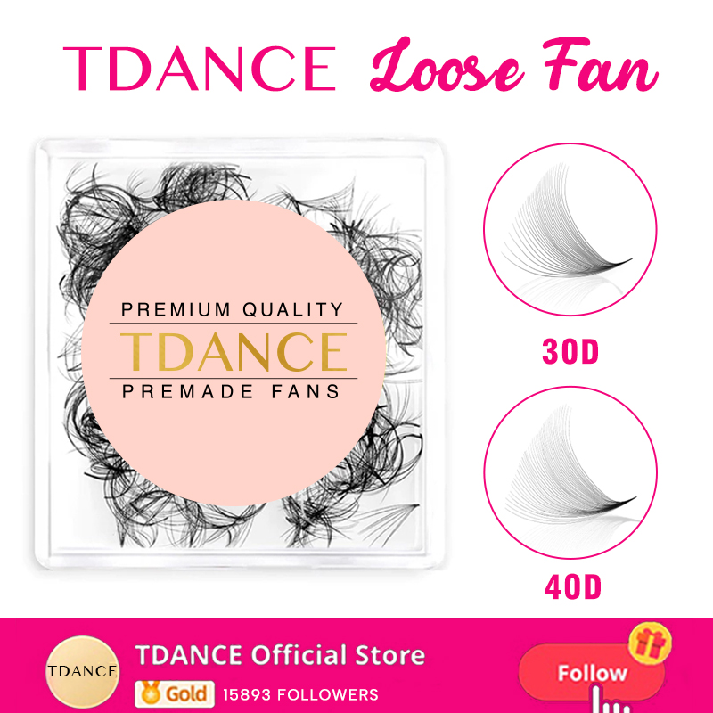 Eyelash Extension Medium - TDANCE 30D/40D bulu mata dasar runcing