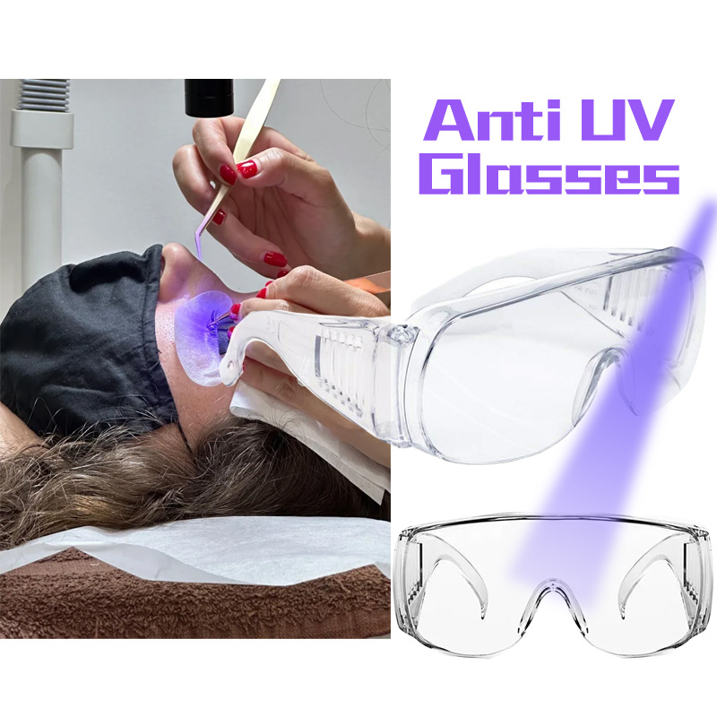 Eyelash Extension With Glasses - Kacamata pelindung Uv kacamata ekstensi bulu