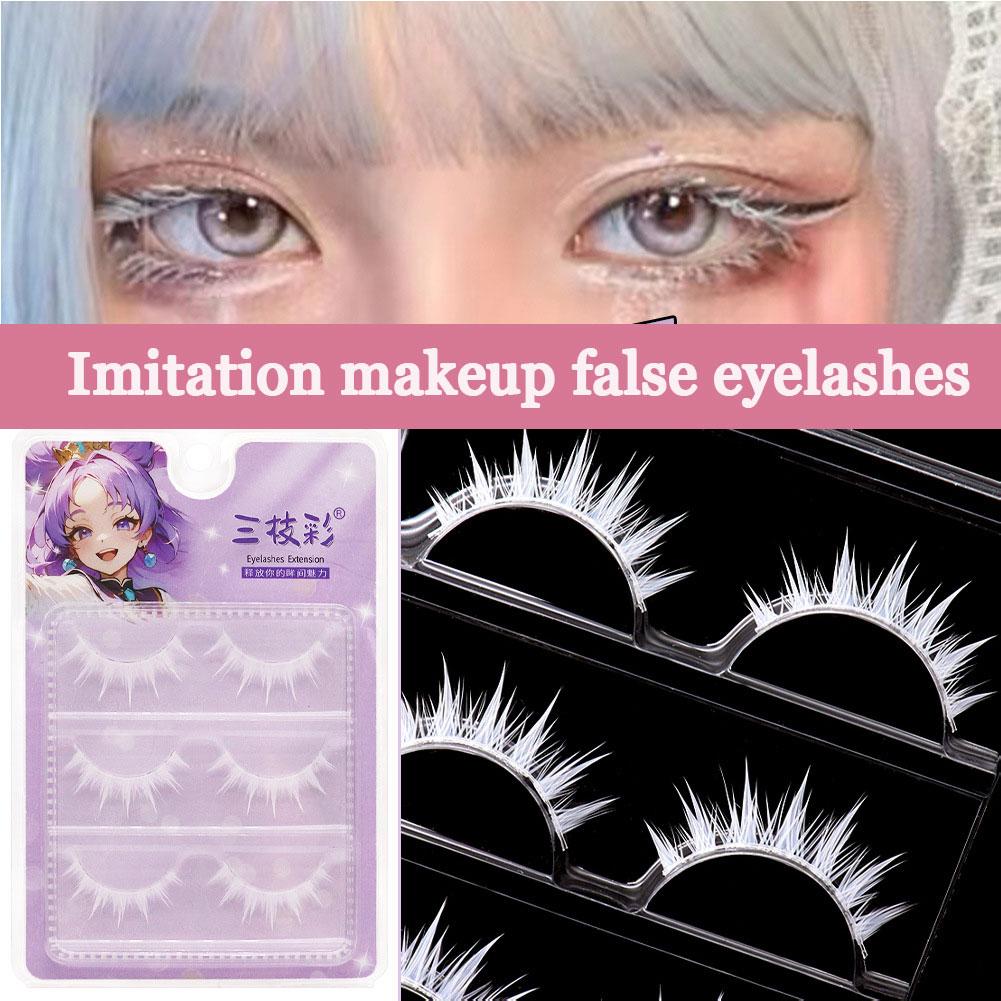 Eyelash Extension Anime - Bulu Mata Palsu Putih Karakter Anime