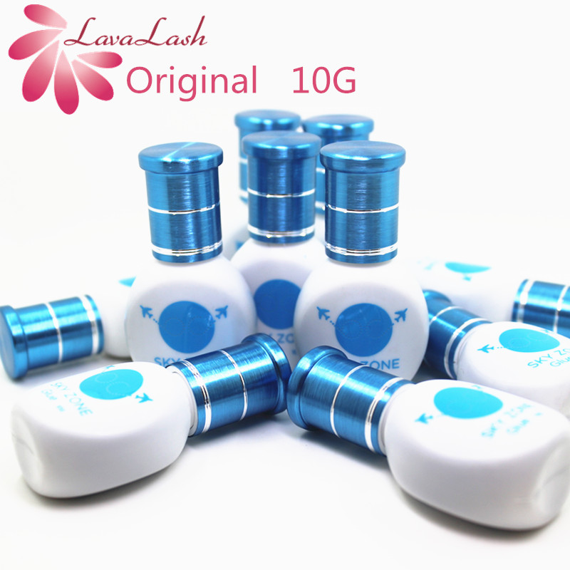 Eyelash Extension No 10 - 10 Botol/Lot Lem Korea Sky Zone
