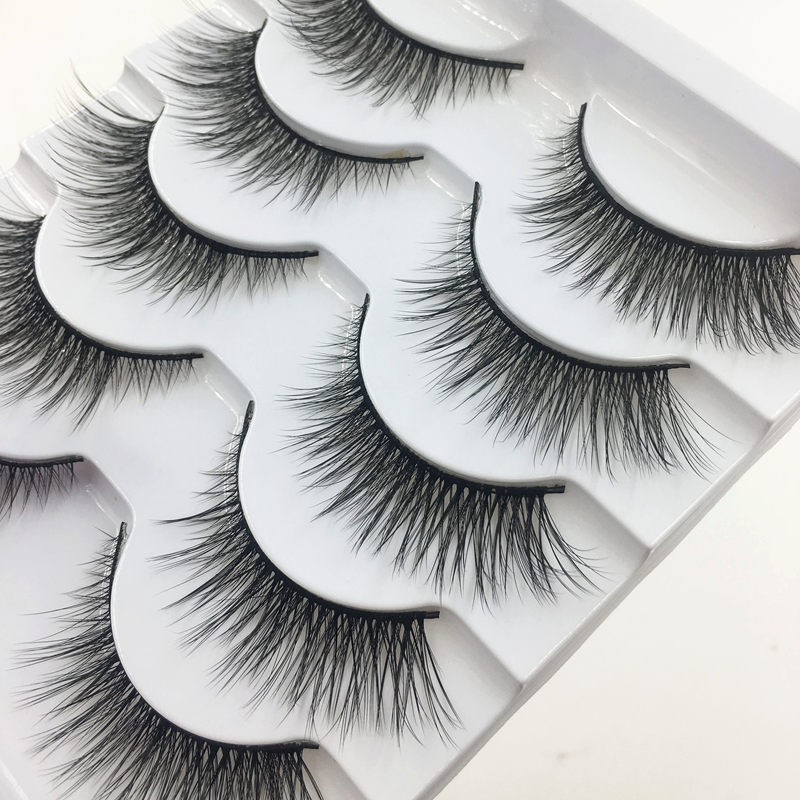 Eyelash Extension Doll Eye - 5 pasang bulu mata palsu 3D