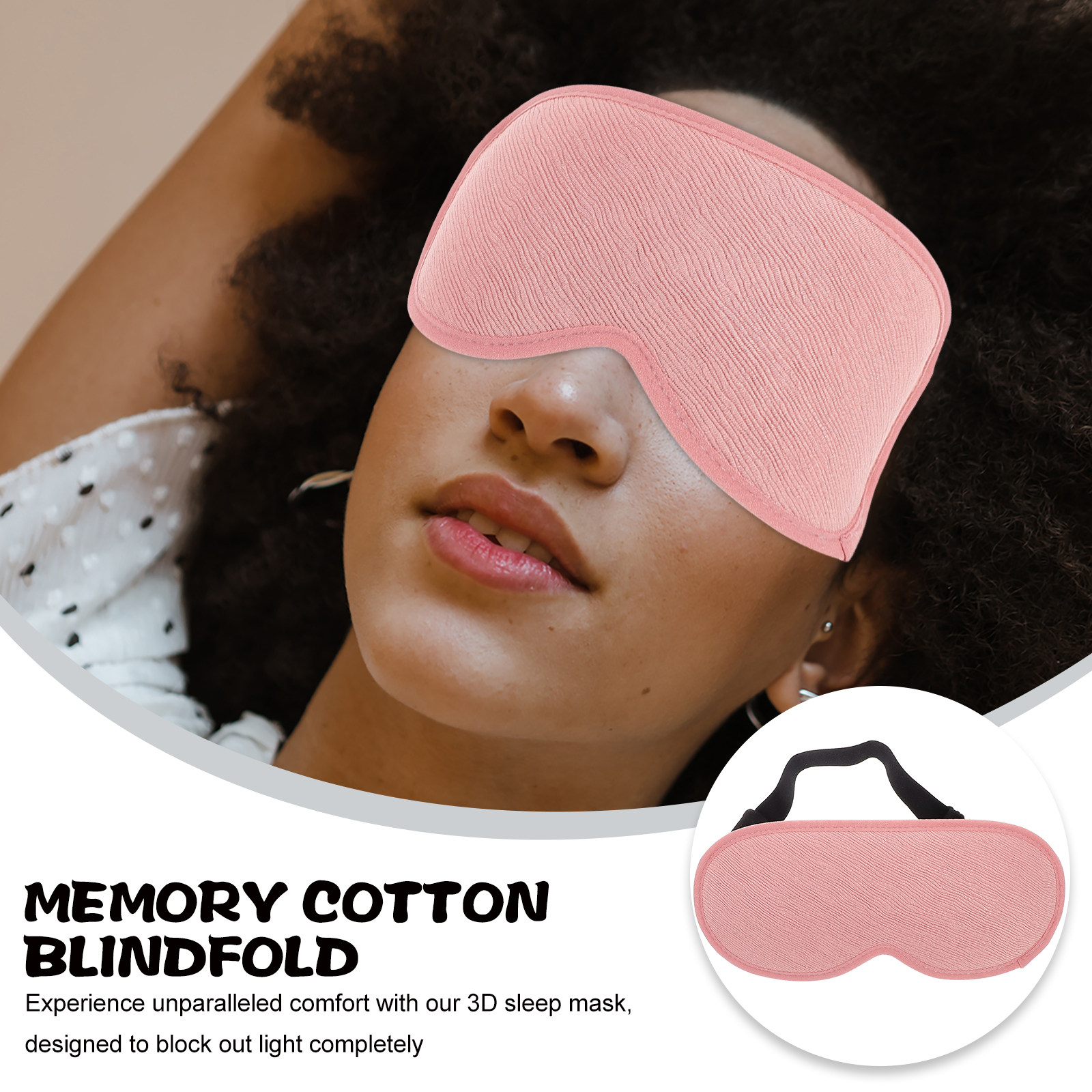 Masker Tidur 3D Berkontur, Mas - Eyelash Extension For Men ulasan dan harga