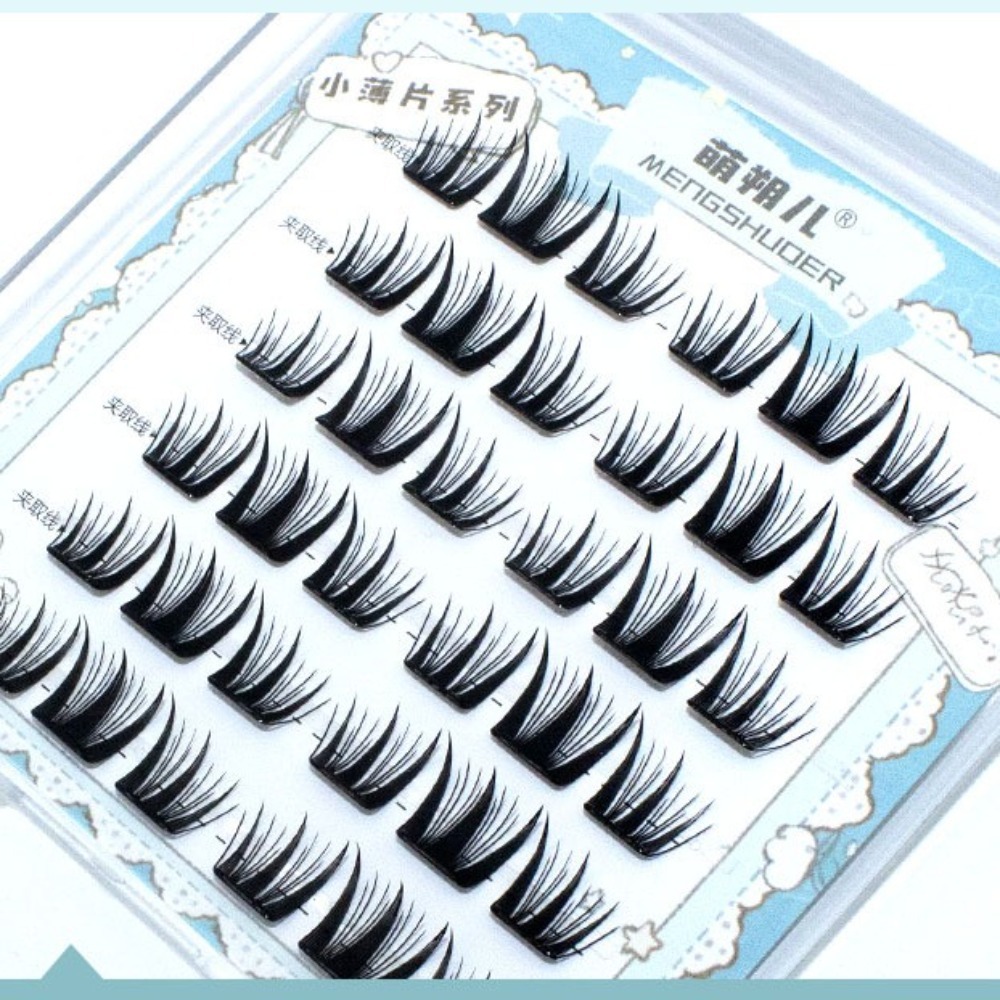 Bulu Mata Palsu Lembut Tanpa L - Eyelash Extension For Men ulasan dan harga