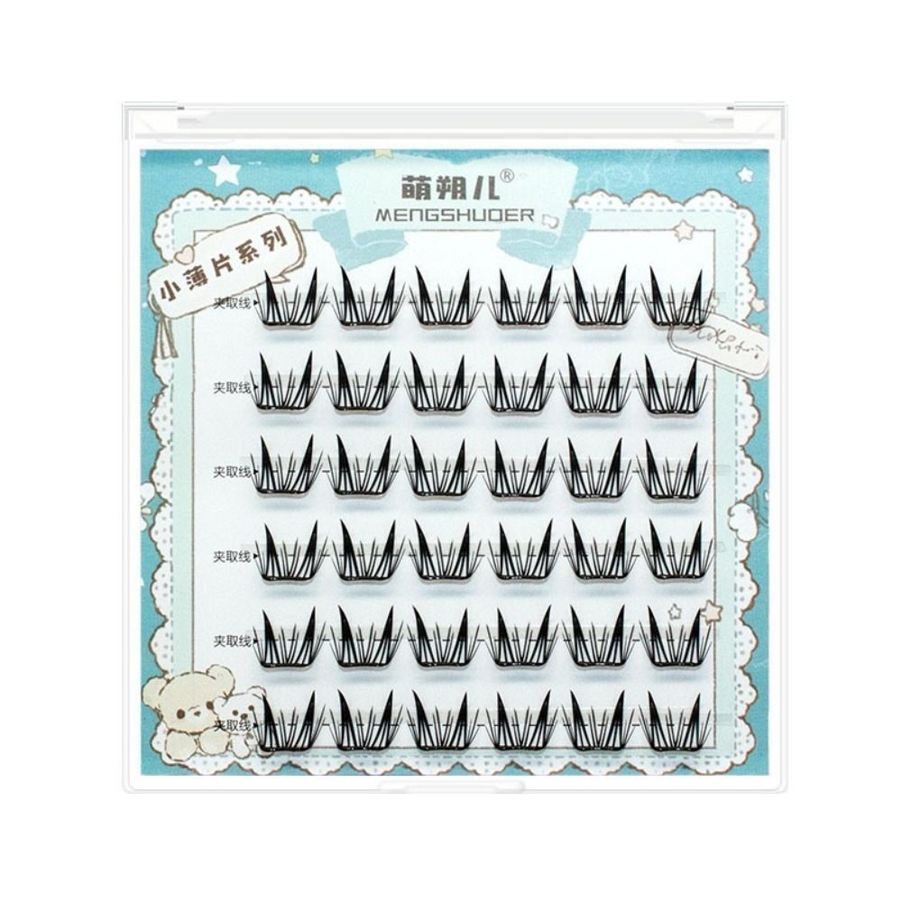 Bulu Mata Palsu Lembut Tanpa L - Eyelash Extension For Men ulasan dan harga