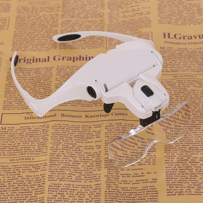1 Pcs Kaca Pembesar Kacamata E - Eyelash Extension With Glasses ulasan dan harga