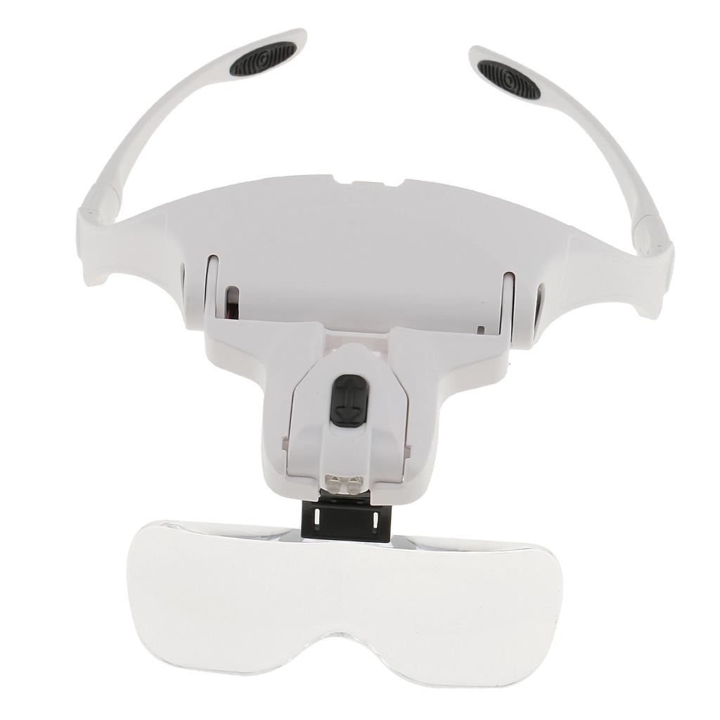 Kacamata Pembesar dengan Lampu - Eyelash Extension With Glasses ulasan dan harga
