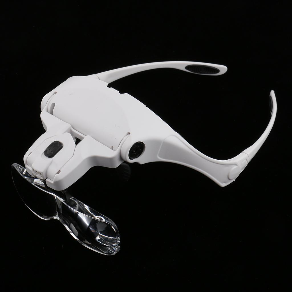 Kacamata Pembesar dengan Lampu - Eyelash Extension With Glasses ulasan dan harga