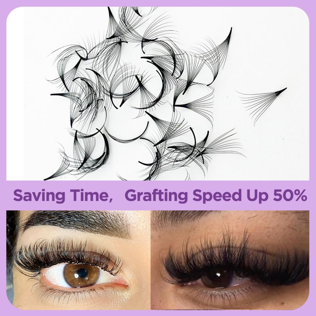 Tbestt 16D 20D penggemar longg - Eyelash Extension Medium ulasan dan harga