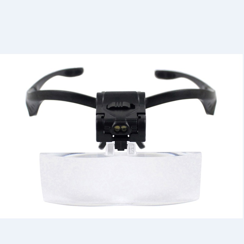 Kaca Pembesar dengan Headband  - Eyelash Extension With Glasses ulasan dan harga