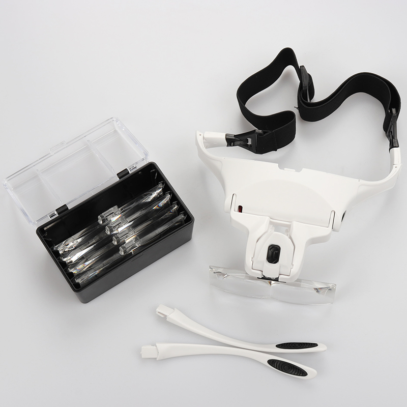 Kaca Pembesar Pembesar dengan  - Eyelash Extension With Glasses ulasan dan harga