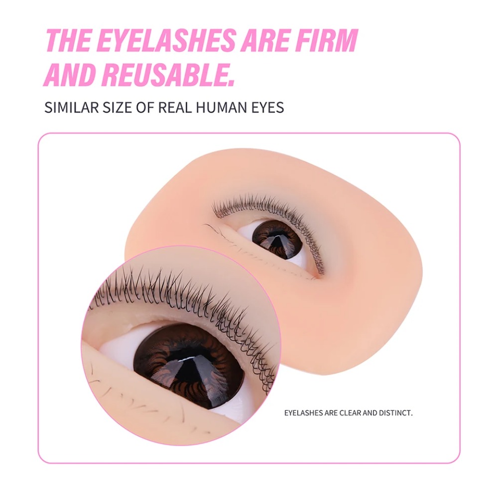 3 Lapisan Bulu Mata Silikon ya - Eyelash Extension Doll Eye ulasan dan harga