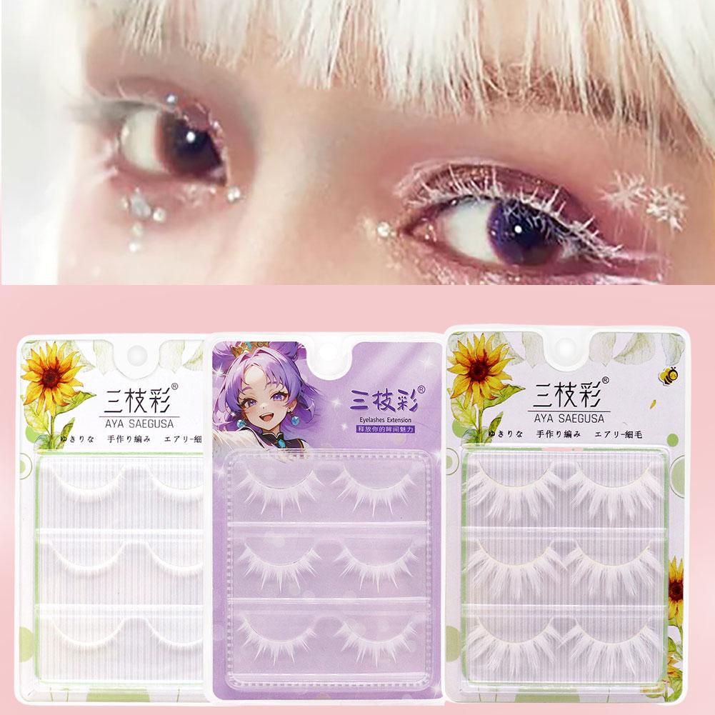Bulu Mata Palsu Putih Karakter - Eyelash Extension Anime ulasan dan harga
