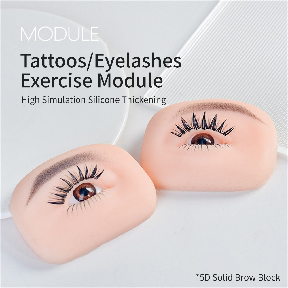 Manekin Mata untuk Latihan Eks - Eyelash Extension Doll Eye ulasan dan harga
