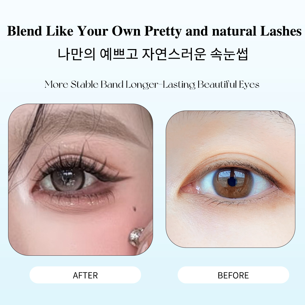 48 Cluster Bulu Mata Palsu Tan - Eyelash Extension No 10 ulasan dan harga