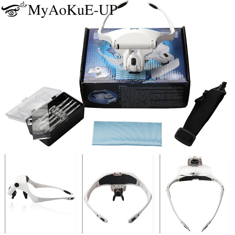 Kaca Pembesar Pembesar dengan  - Eyelash Extension With Glasses ulasan dan harga