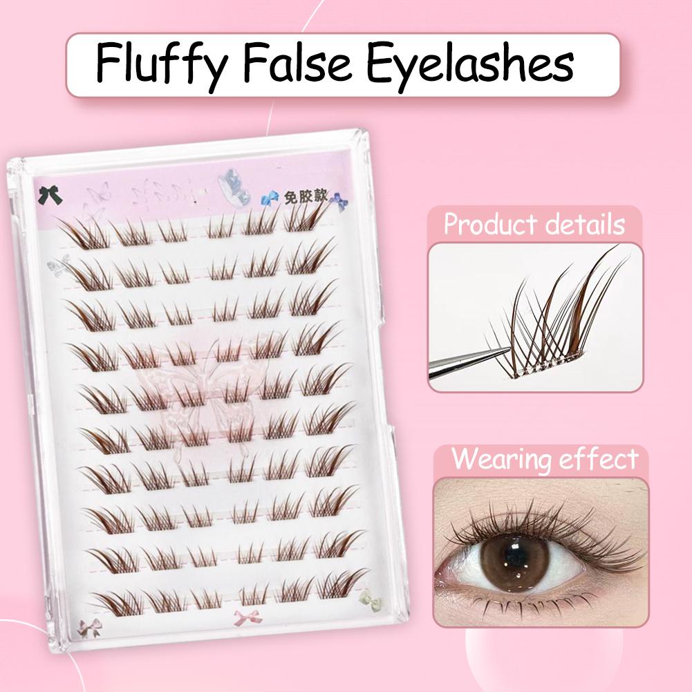 Bulu Mata Palsu Efek Mata Ruba - Eyelash Extension No 10 ulasan dan harga