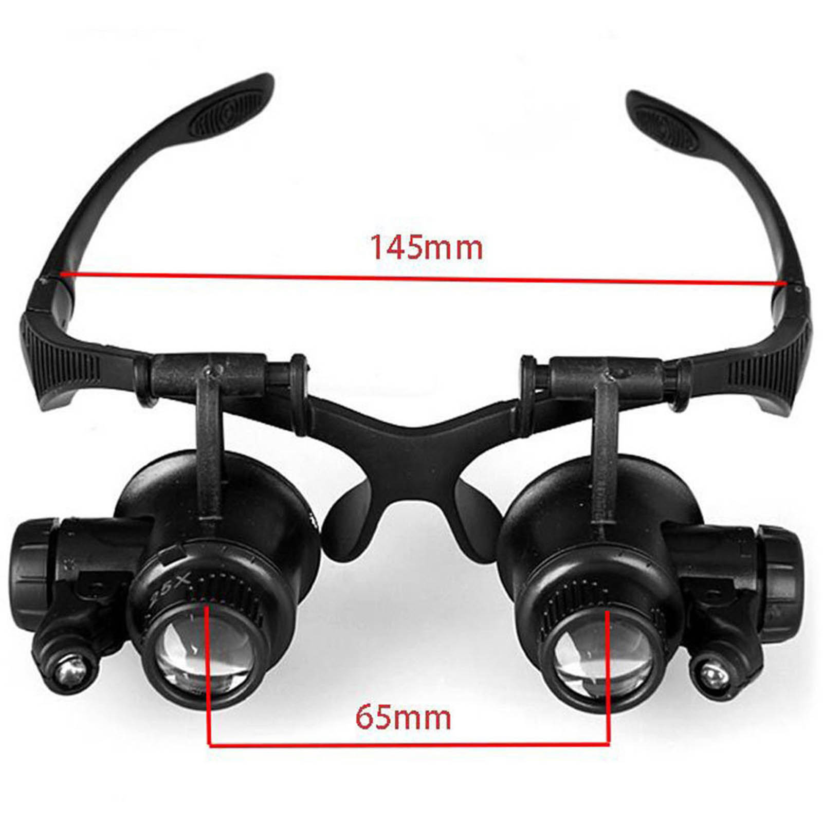 Kacamata pembesar lampu LED, k - Eyelash Extension With Glasses ulasan dan harga
