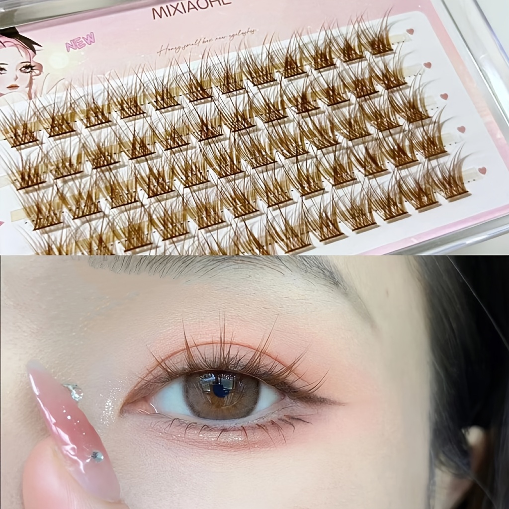 Bulu Mata Warna-warni Mixiaohe - Eyelash Extension Anime ulasan dan harga