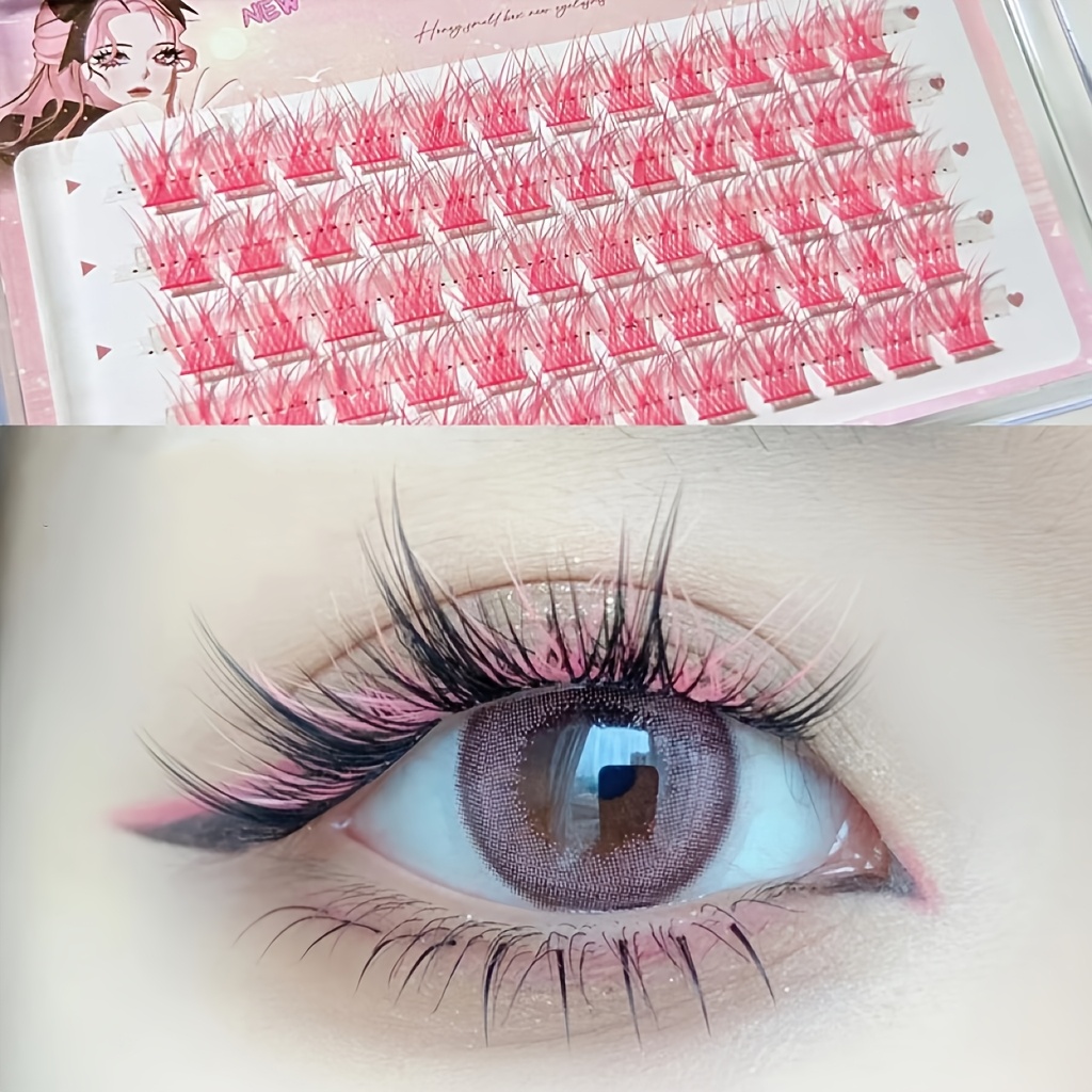 Bulu Mata Warna-warni Mixiaohe - Eyelash Extension Anime ulasan dan harga