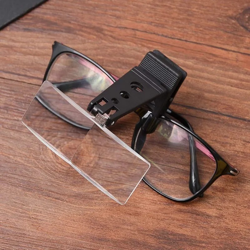 Kaca Pembesar LED 1pcs Baru, B - Eyelash Extension With Glasses ulasan dan harga