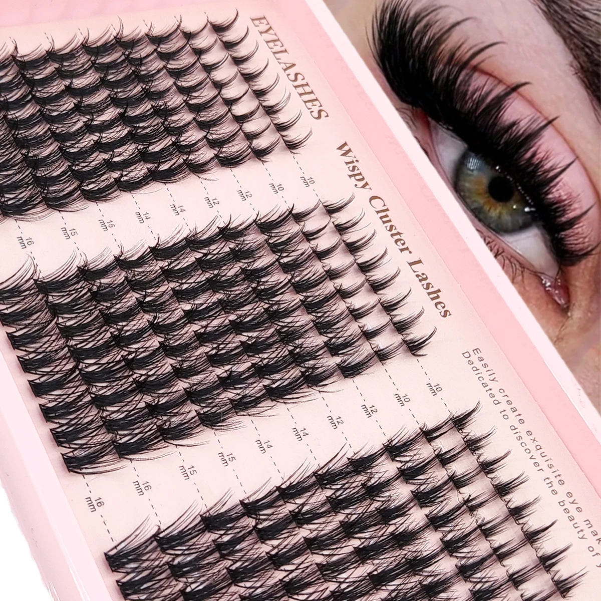 AMSDCN Manga Lash Clusters Wis - Eyelash Extension Anime ulasan dan harga